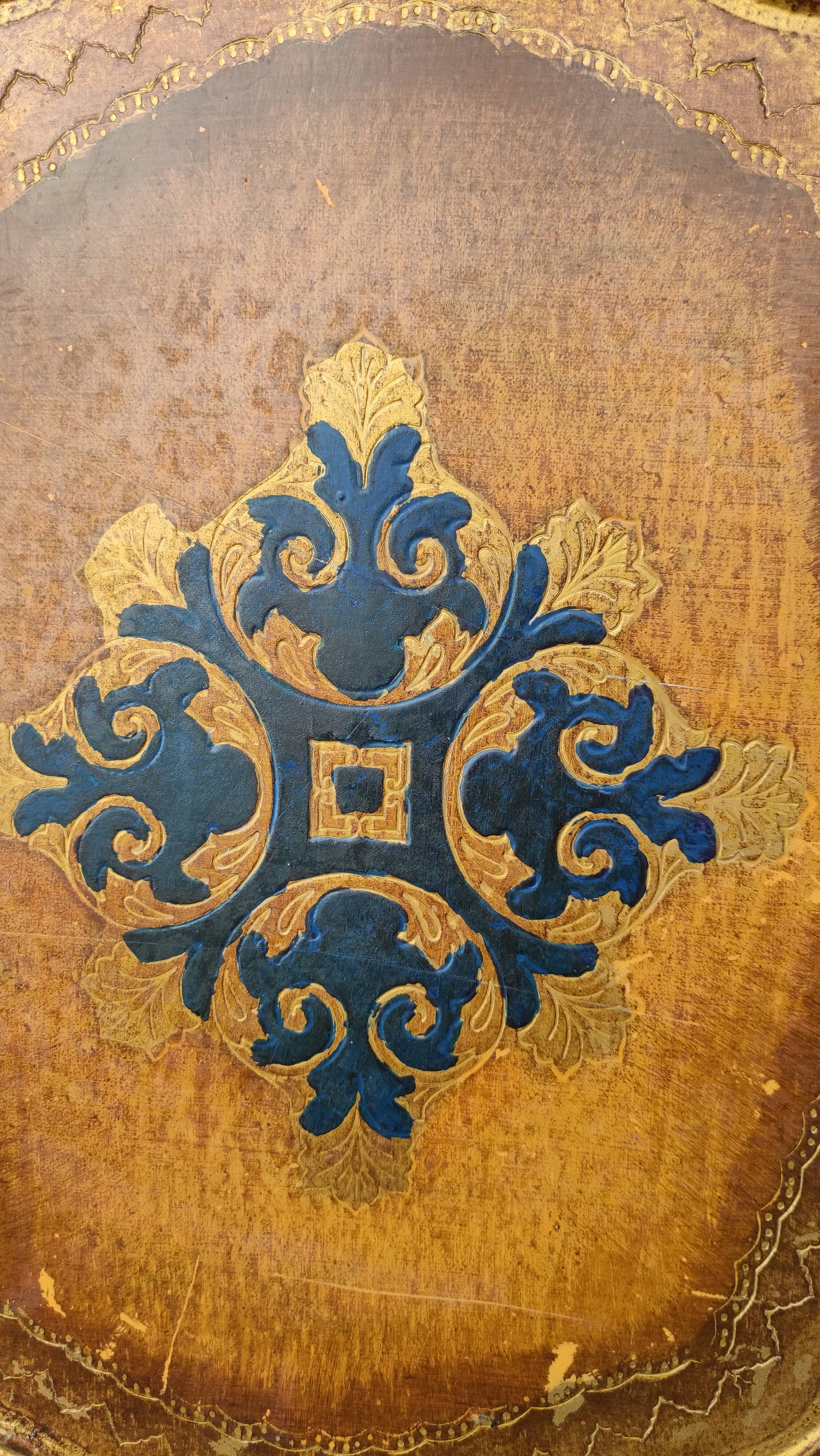 Florentine vintage tray