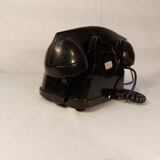 Old Belgian RTT 56B dial telephone in black bakelite