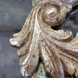 MIRROR IN LOUIS XV STYLE WITH GILDING AND SILVERING