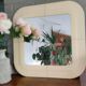 Vintage Italian wall mirror by Anna Castelli Ferrieri for Kartell.