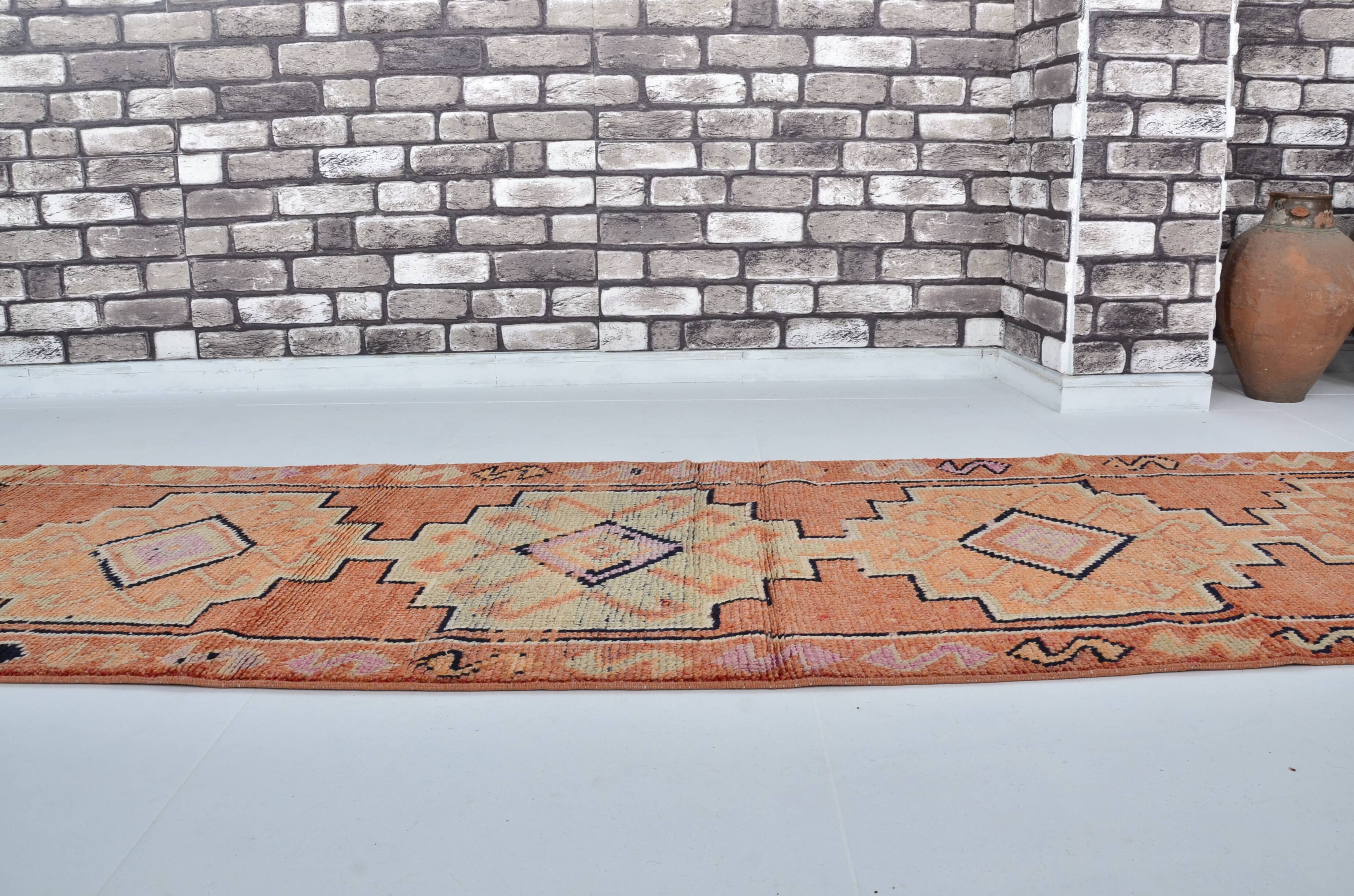 Geometric Oushak Turkish Runner sku 2147