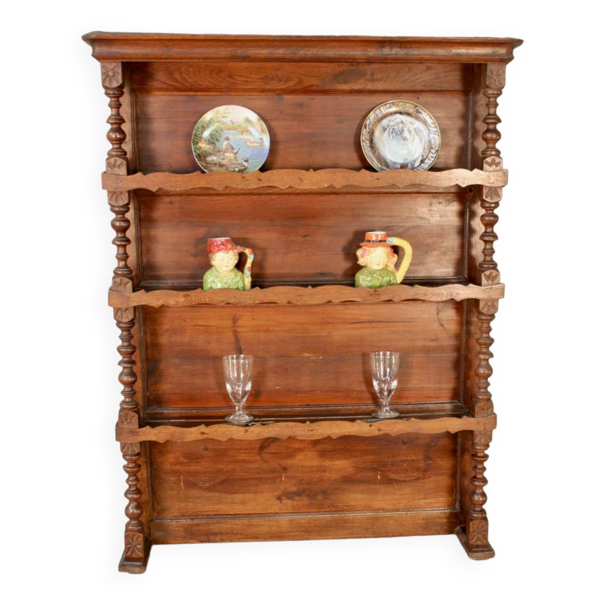 Estanier or bibus in oak nineteenth