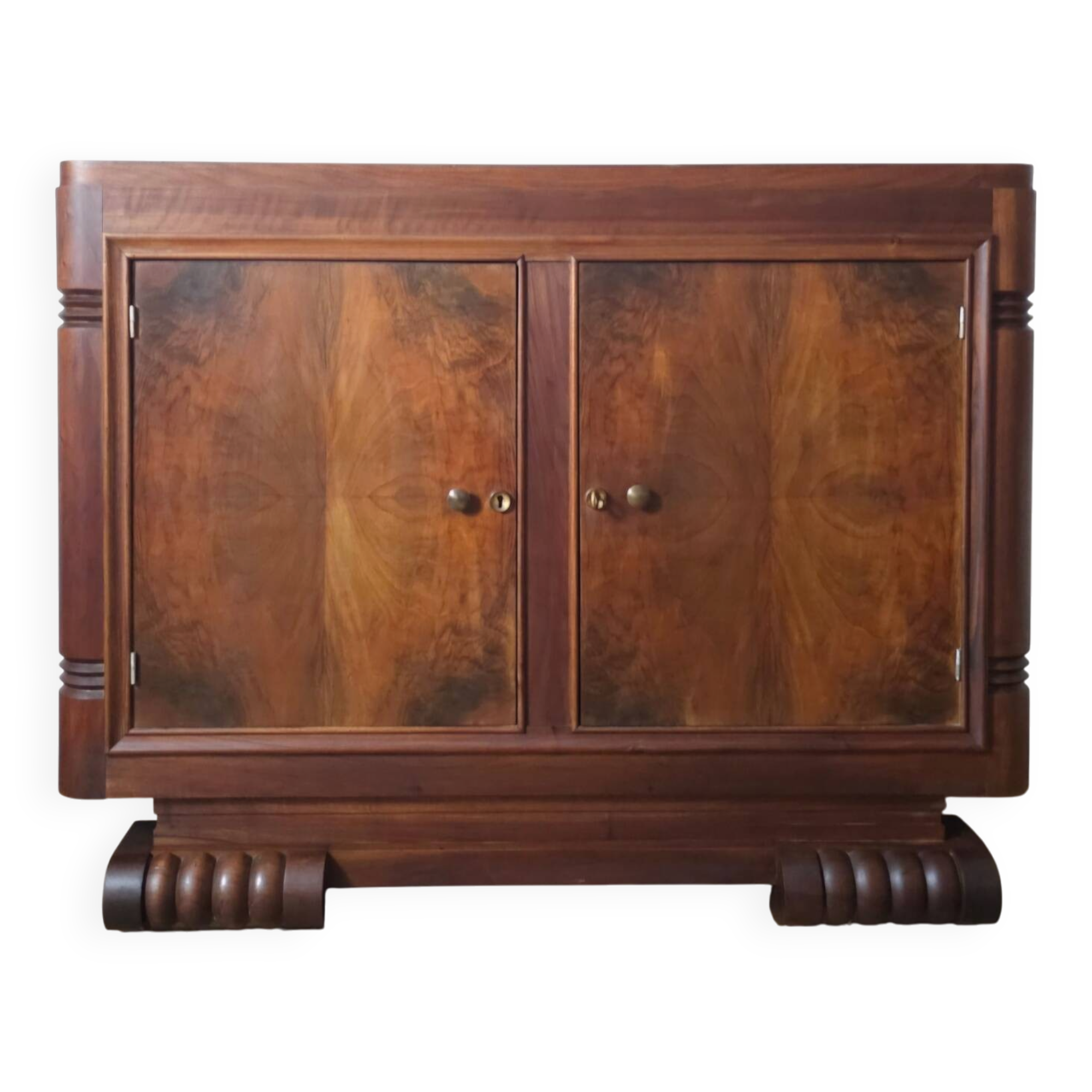 Small Art Deco Buffet in Walnut, Circa 1930