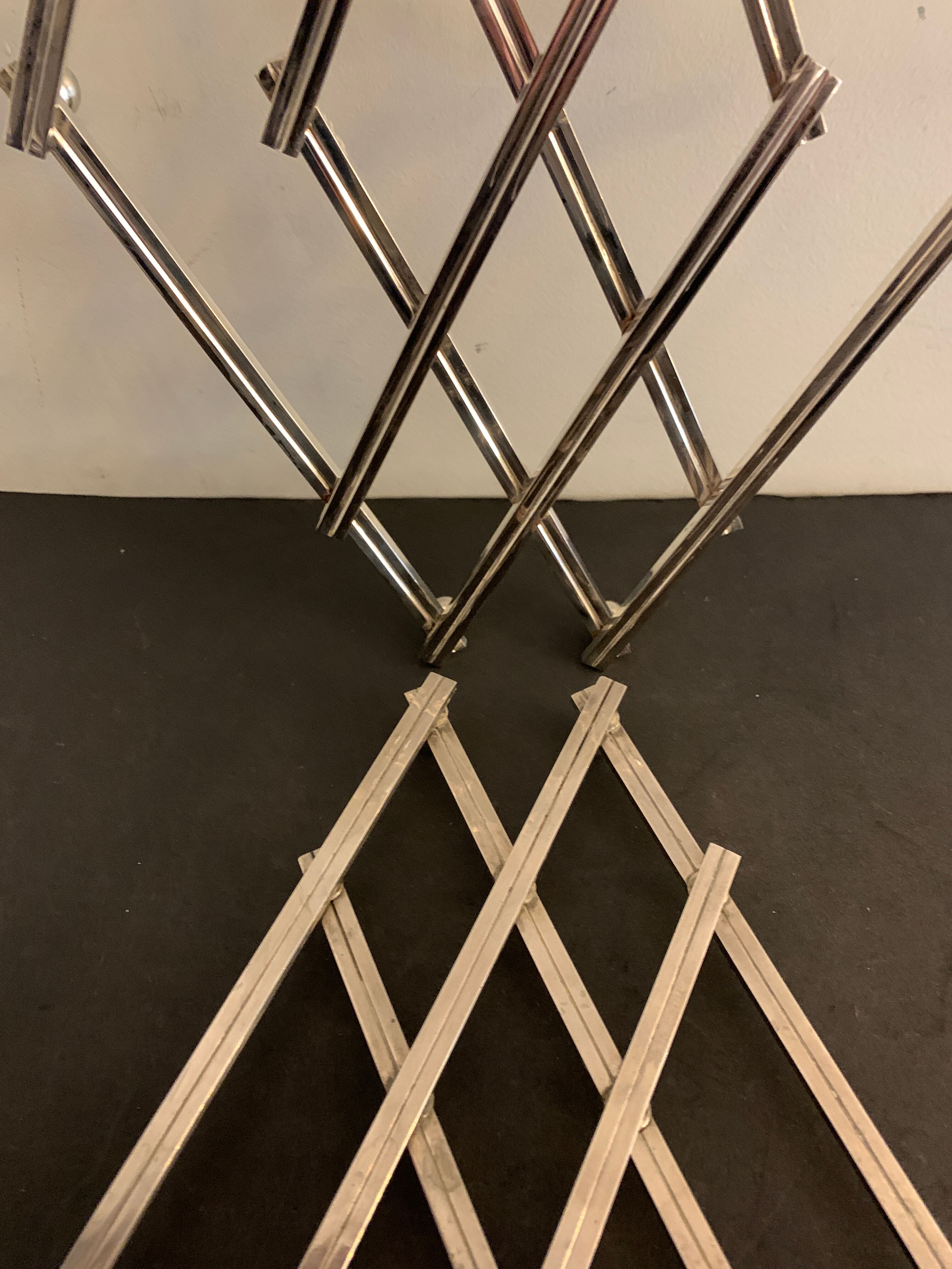 Pair of stretchy French underwear in silver metal, 1940