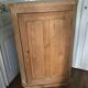 Antique corner cabinet with 1 door