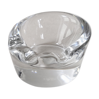 Cendrier vintage 1960 en cristal de Sèvres