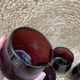Set of 5 glasses cups Biot