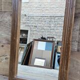 Burmese teak mirror