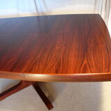 Vintage Scandinavian Baumann stretch table in rosewood
