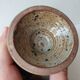 Pyrite stoneware ceramic bowl / cup signed Suzanne Dauliach Vallauris 60's