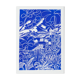Original linocut - Balata