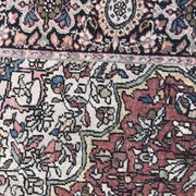 Old Persian carpet end Sarogh handmade 102 X 142 CM