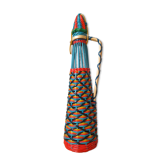 Bottle scoubidous conical