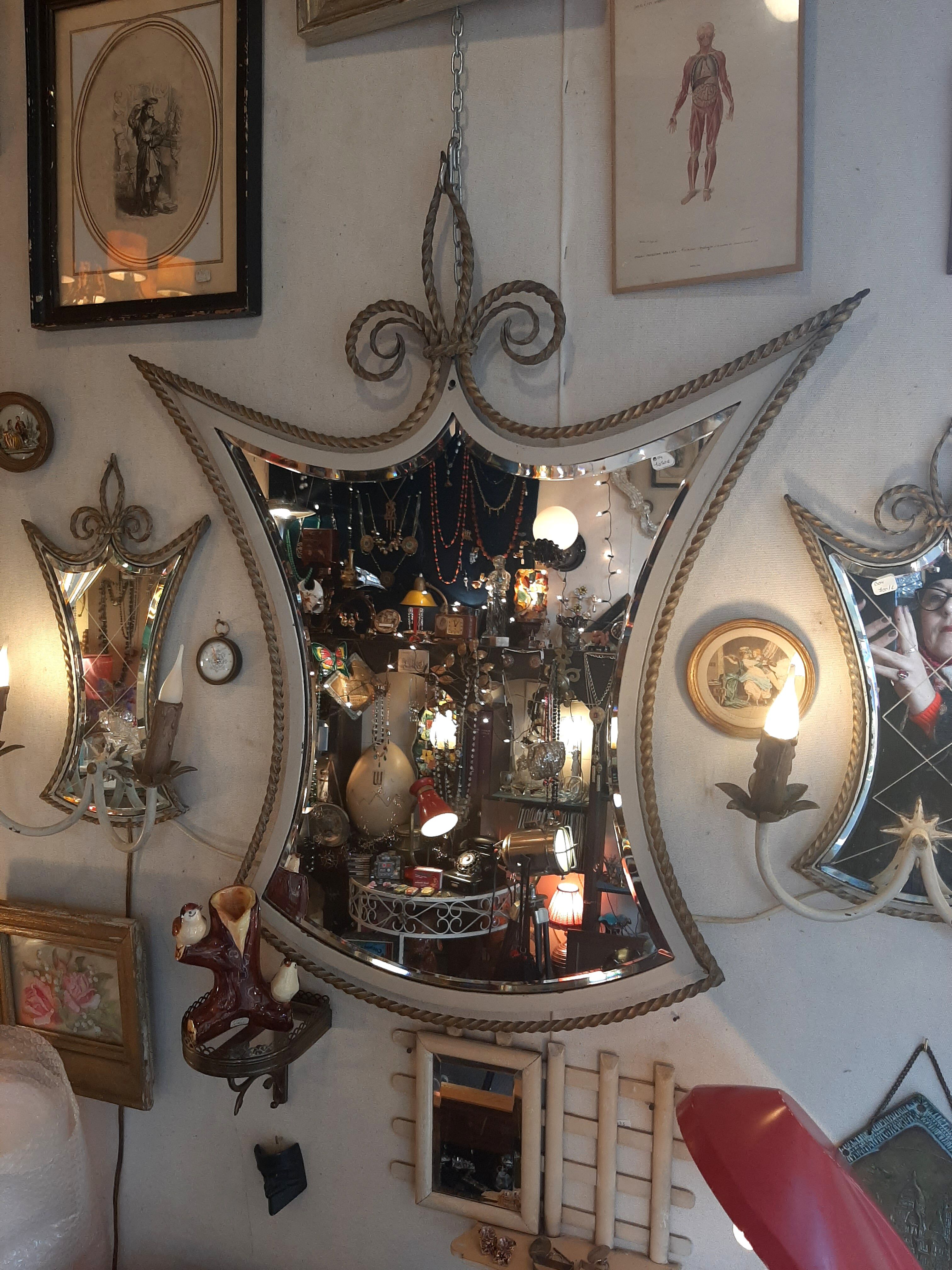 Mirror of the 40s - 80x70cm