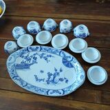 Creil Montereau dessert service, Japanese model