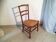 Straw chair, 1950s era