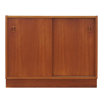 Buffet en teck, design danois, années 1970, production Danemark