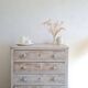 Antique English-style commode