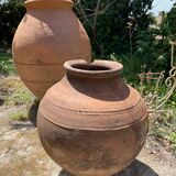 Terracotta pot jar