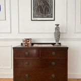 English chest Waring & Gillow in mahogany