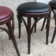 Suite de 4 tabourets de bistrot (assises neuves)