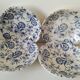 Set of 4 Gien and Enoch Wedgwood soup plates