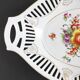 Set de 3 plats ajourés fleuris