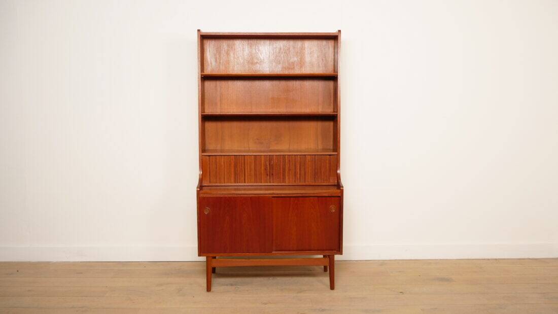Vintage library | Secretary | Teak | Johannes Sorth