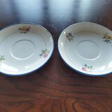 Two Salins earthenware lunch cups