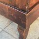 Biedermeier style oak wood cabinet