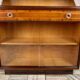 Art Deco Bookcase, Vitrine, Český Nábytek, 1960, Czechoslovakia
