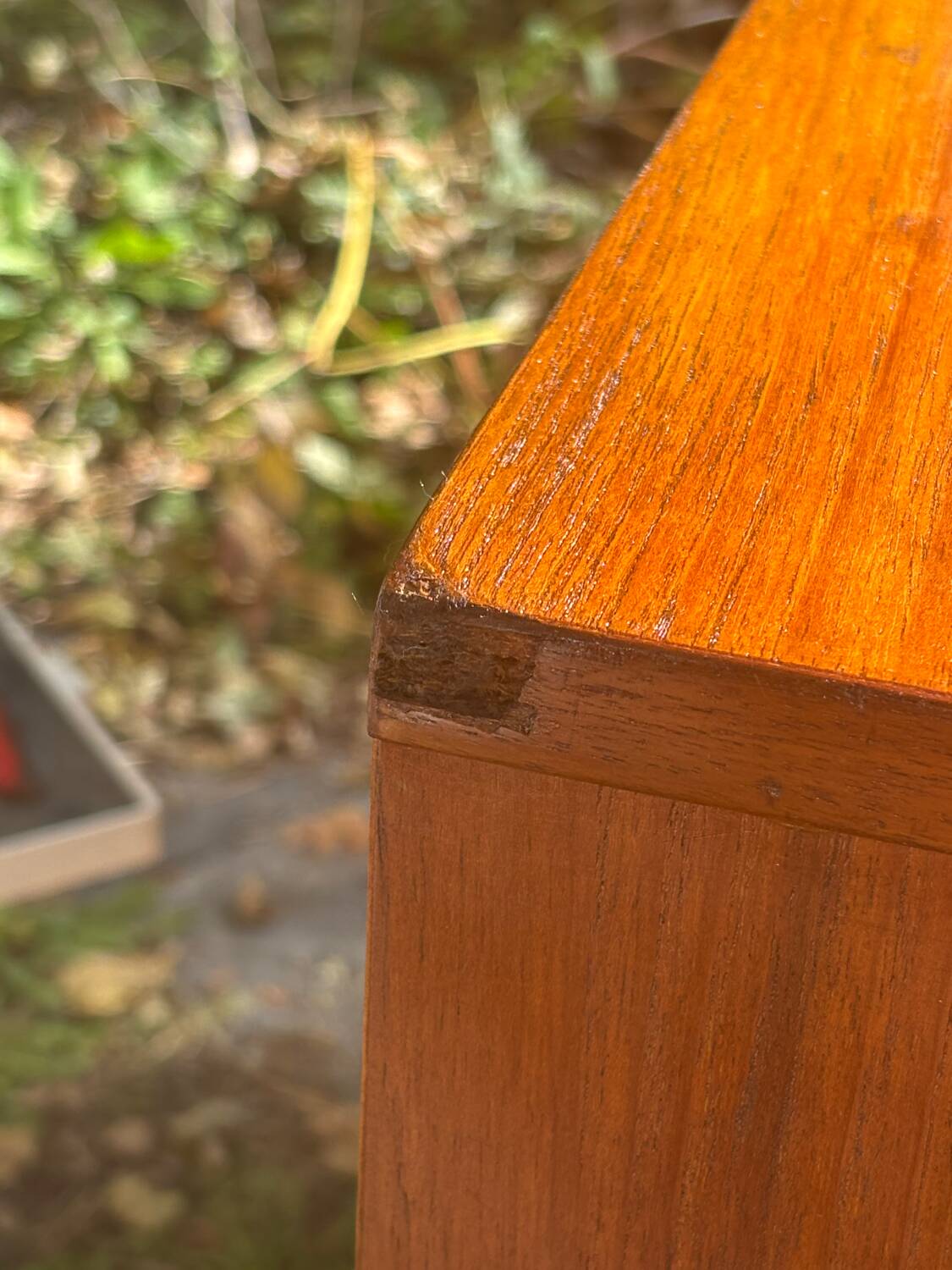 Small vintage Scandinavian sideboard
