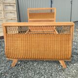 Rattan bed