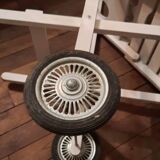 Garden trolley on wheels