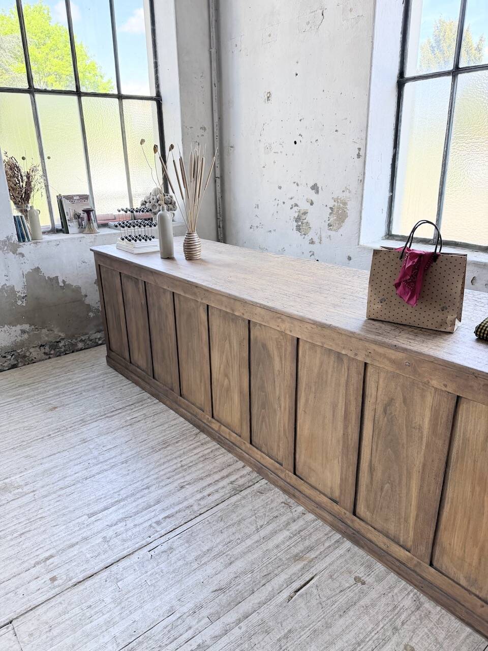 Comptoir de métier pin XXL 3m5 1950