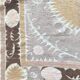Vintage hand-embroidered tablecloth 139x148 cm