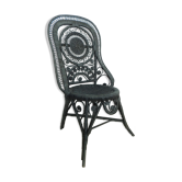 Peacock rattan chair