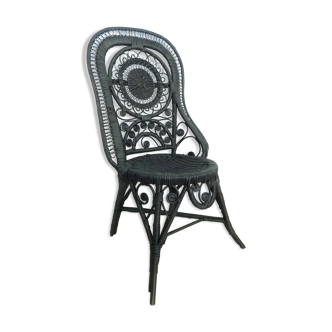 Peacock rattan chair