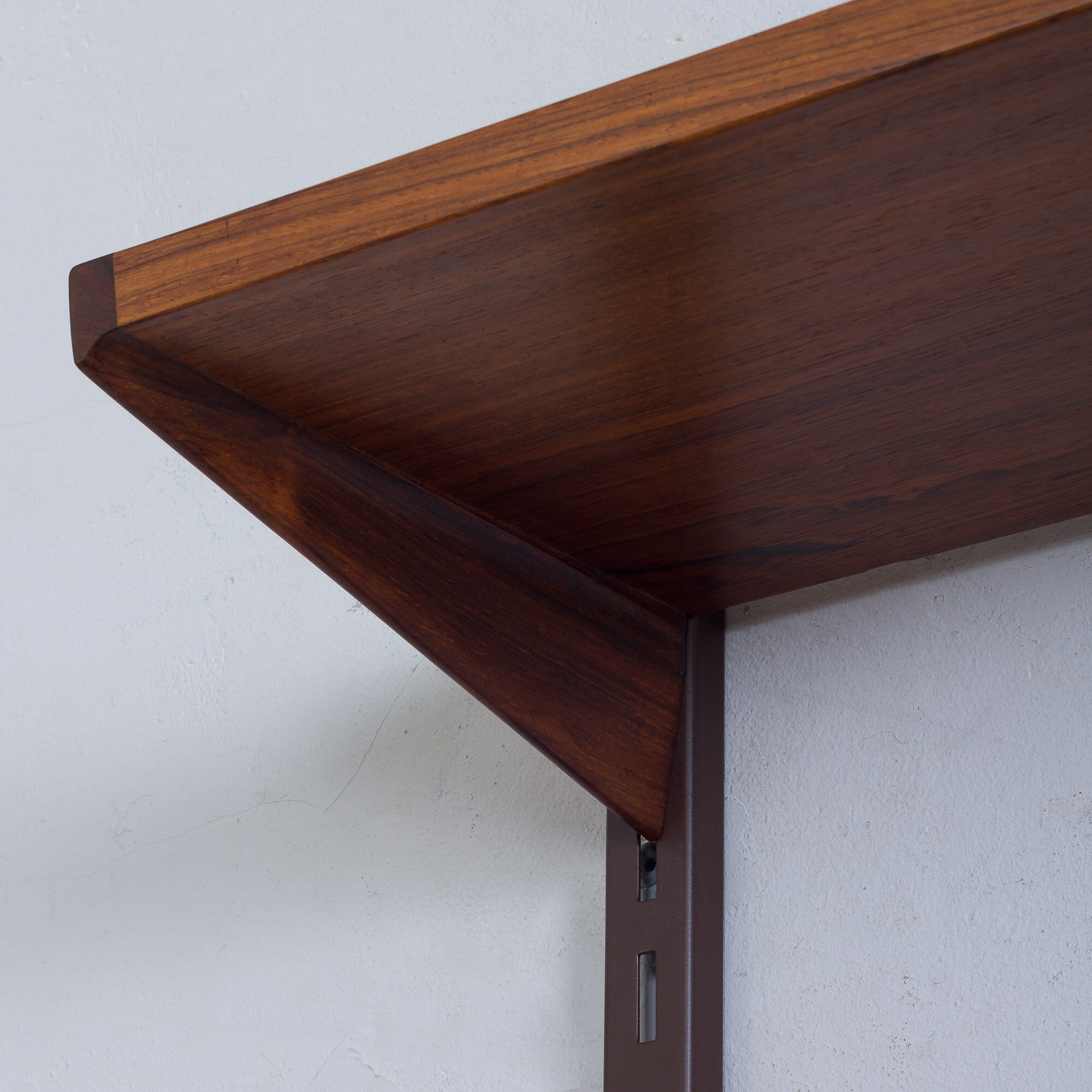 Kristiansen rosewood wall unit with secretaire and 3 shelves