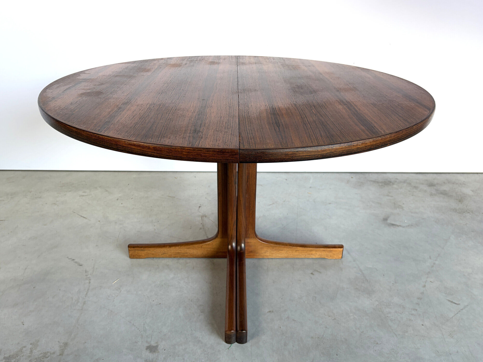 Midcentury Swedish extendable dining table in teak, 1960s