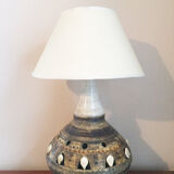 Ceramic lamp "georges pelletier" 1970