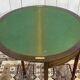 Table à jeux anglaise en acajou du début XXème