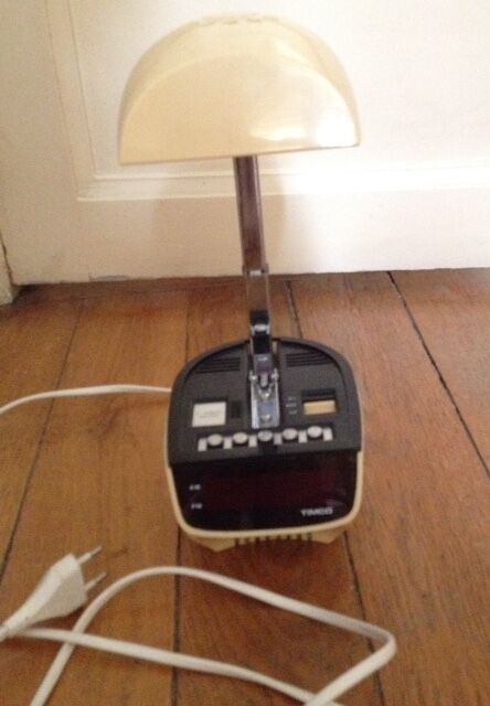 Lamp alarm clock vintage Timco