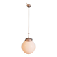 Chandelier Suspension Ceiling Light Globe Opaline Metal Dp 1123652