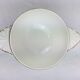 Antique bowl with glazed ceramic ears made in France Digoin Sarreguemines