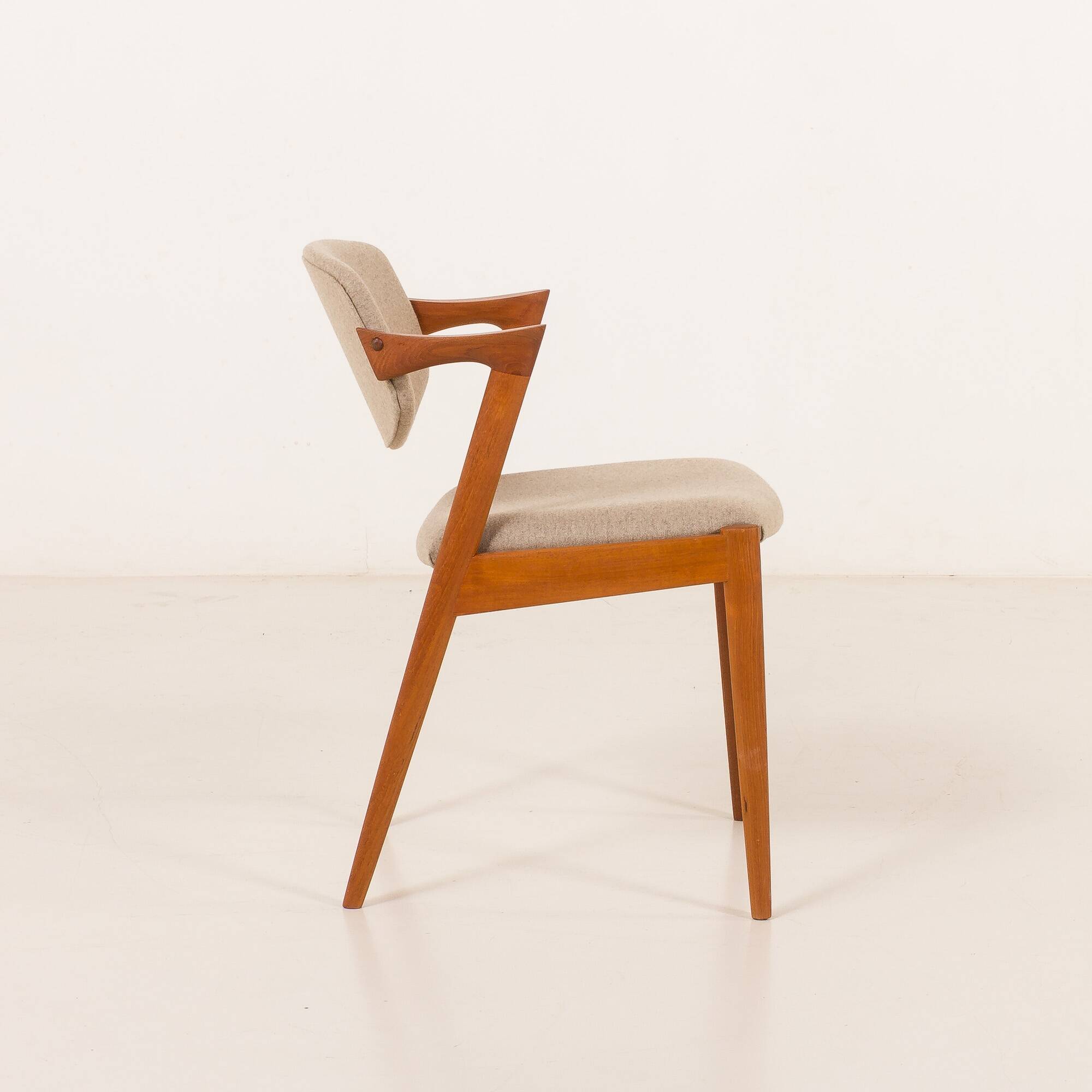 Kai Kristiansen teak chair #42, Denmark 1960s