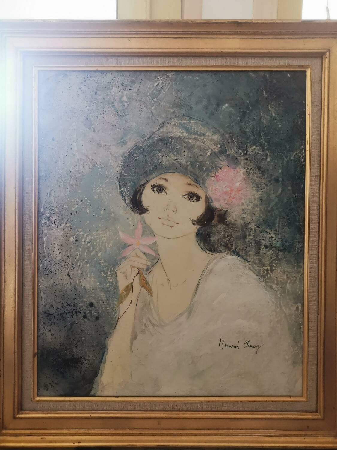 Painting by Bernard Charoy