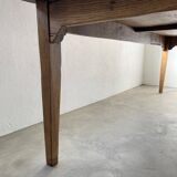 Oak farm table 220 cm