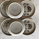 Lot of 6 dessert plates