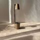 Vintage Hala Lampette beige 1970s lamp